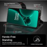 Shock Proof Flip Cover Back Case for 1+ Oneplus Nord Ce 3 5G | Magnetic Wallet Leather Case with Stand - Image 8