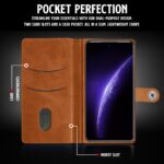 Shock Proof Flip Cover Back Case for Realme Narzo 60X 5G | Magnetic Wallet Leather Case with Stand - Image 4