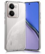 Transparent Back Cover Case for Realme P3 Ultra 5G | Raised Bumps for Full Device & Camera Protection Shockproof TPU Silicone Back Case Mobile Cover Transparent - Image 2