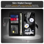Shock Proof Flip Cover Back Case for Google Pixel 8A | Magnetic Wallet Leather Case with Stand - Image 4