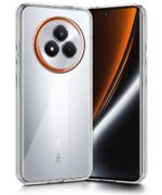 Transparent Back Cover Case for Realme Narzo 80 Pro 5G | Raised Bumps for Full Device & Camera Protection Shockproof TPU Silicone Back Case Mobile Cover Transparent - Image 2