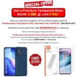 kelpuj Ultra Slim Soft Rubberized Back Cover Inner Velvet Fabric Lining Matte Silicone Flexible Camera Protection Back Cover for Oppo F21 Pro 4G (Blue) - Image 4