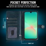 Shock Proof Flip Cover Back Case for Samsung Galaxy A26 5G | Magnetic Wallet Leather Case with Stand - Image 4