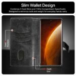Shock Proof Flip Cover Back Case for Realme Narzo 60 Pro | Magnetic Wallet Leather Case with Stand - Image 4