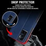 Shock Proof Flip Cover Back Case for Vivo V23E 5G | Magnetic Wallet Leather Case with Stand - Image 6