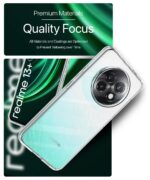 Transparent Back Cover Case Compatible with Realme 13 Plus 5G & Realme P1 Speed 5G Shockproof TPU Silicone Mobile Cover with Raised Bumps for Full Body & Camera Protection Clear/Transparent - Image 8