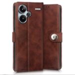 Shock Proof Flip Cover Back Case for Xiaomi Mi Redmi Note 13 Pro Plus 5G | Magnetic Wallet Leather Case with Stand - Image 4
