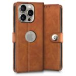 Shock Proof Flip Cover Back Case for Iphone 15 Pro Max | Magnetic Wallet Leather Case with Stand - Image 4