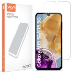 Unbreakable Nano Film Glass Screen Protector for Samsung Galaxy M15 5G | Galaxy F15 5G [ Flexible like a Screen Guard, Harder than a Tempered Glass ]  Pack Of 2 - Image 2