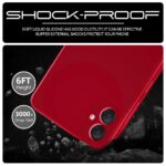 Back Cover for Samsung Galaxy F05 | M05 | A05 | Ultra Slim Soft Rubberised Case | Inner Velvet Fabric Lining | Silicone Flexible Mobile Case | Camera Protection - Crimson Red - Image 6