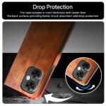 Shock Proof Flip Cover Back Case for 1+ Oneplus Nord Ce 3 Lite 5G | Magnetic Wallet Leather Case with Stand - Image 6