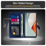 Shock Proof Flip Cover Back Case for 1+ Oneplus Nord Ce 4 5G | Magnetic Wallet Leather Case with Stand - Image 6
