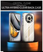 Crystal Clear Transparent Back Case Cover for Realme Narzo 60 PRO | 11 PRO | 11 PRO Plus 5G | Full Device & Camera Protection Shockproof TPU Silicone Back Cover Case Transparent - Image 3