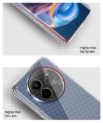 Transparent Back Cover Case for Lava Bold 5G | Raised Bumps for Full Device & Camera Protection Shockproof TPU Silicone Back Case Mobile Cover Transparent - Image 5