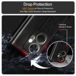 Shock Proof Flip Cover Back Case for Itel P55 Plus 4G | Magnetic Wallet Leather Case with Stand - Image 8