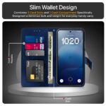 Shock Proof Flip Cover Back Case for Nothing Phone 3A Pro | Magnetic Wallet Leather Case with Stand - Image 4