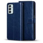 Shock Proof Flip Cover Back Case for Samsung Galaxy F13 | Magnetic Wallet Leather Case with Stand - Image 2