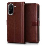 Shock Proof Flip Cover Back Case for Redmi A5 | Magnetic Wallet Leather Case with Stand - Image 2