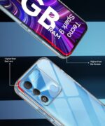 Crystal Clear Transparent Back Case Cover for Tecno Spark 9 | Full Device & Camera Protection Shockproof TPU Silicone Back Cover Case Transparent - Image 5