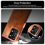 Shock Proof Flip Cover Back Case for 1+ Oneplus Nord 2T | Magnetic Wallet Leather Case with Stand - Image 4