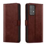 Shock Proof Flip Cover Back Case for Samsung Galaxy A52 5G | Magnetic Wallet Leather Case with Stand - Image 2