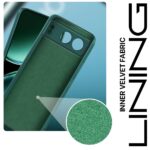 kelpuj Back Cover for 1+ OnePlus Nord 4 5G | Ultra Slim Soft Rubberised Case | Inner Velvet Fabric Lining | Matte Silicone Flexible Mobile Case | Camera Protection - Green - Image 4