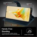 Shock Proof Flip Cover Back Case for Oppo Reno 8T 5G | Magnetic Wallet Leather Case with Stand - Image 5