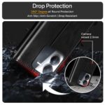 Shock Proof Flip Cover Back Case for Iqoo Z9 5G | Magnetic Wallet Leather Case with Stand - Image 8