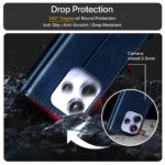 Shock Proof Flip Cover Back Case for Redmi Note 14 Se 5G | Magnetic Wallet Leather Case with Stand - Image 8