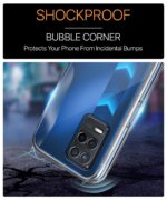 kelpuj Ultra-Hybrid Clear Back Case Cover Designed for Realme Narzo 30 5G | 9 5G | 8 5G | 8s 5G | Sleek Hard Back | Cushion Edge Technology Shockproof Drop & Camera Protection Bump Transparent - Image 6