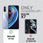 6D Tempered Glass Screen Protector Compatible for Realme X7 5G with Full Glue Edge to Edge Coverage and Protection with Easy Installation Kit  Black [ Pack of 2 ] - Image 2