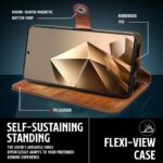 Shock Proof Flip Cover Back Case for Infinix Note 50X 5G | Magnetic Wallet Leather Case with Stand - Image 5