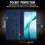 Shock Proof Flip Cover Back Case for 1+ Oneplus Nord Ce 4 Lite 5G | Magnetic Wallet Leather Case with Stand - Image 6