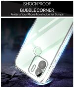 kelpuj Ultra-Hybrid Crystal Clear Back Case Cover for Redmi A2 Plus | A1 Plus | Poco C50 | Poco C51 | Hard Back | Slim Fit Shockproof Design | Camera Protection Bump (PC,TPU | Transparent) - Image 6