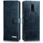 Shock Proof Flip Cover Back Case for Oneplus 7 | Magnetic Wallet Leather Case with Stand