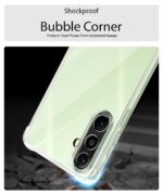 Clear Back Cover Case for Samsung Galaxy M36 5G | Samsung Galaxy F36 5G Shockproof Soft TPU Case | Cushioned Edges for Ultimate Protection Back Cover Case - Transparent - Image 6