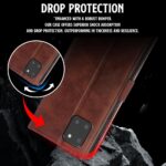 Shock Proof Flip Cover Back Case for Samsung Galaxy Note 10 Lite | Magnetic Wallet Leather Case with Stand - Image 8