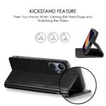 Shock Proof Flip Cover Back Case for Infinix Hot 30I | Magnetic Wallet Leather Case with Stand - Image 5