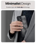 Shock Proof Clear Protective Back Case for Tecno Pop 6 Pro - AirEDGE Technology | 360 Degree Camera Protection | Transparent Hybrid Back Case Mobile Cover - Black - Image 5