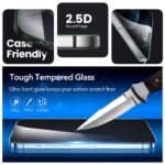 Screen Protector Tempered Glass for Redmi Note 11 | Note 11s | Redmi Note 10 | Note 10S with Full Screen Coverage (Except Edges) (Pack of 2) Clear - Image 5