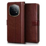 Shock Proof Flip Cover Back Case for Realme P2 Pro 5G | Magnetic Wallet Leather Case with Stand - Image 2
