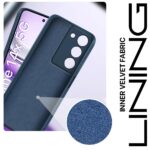 Back Cover for Realme 14x 5G | Realme Narzo 80x | Realme P3x | Ultra Slim Soft Rubberised Case | Inner Velvet Fabric | Matte Silicone Flexible Mobile Case | Camera Protection - Blue - Image 4