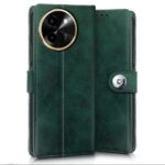 Shock Proof Flip Cover Back Case for Vivo T3X 5G | Magnetic Wallet Leather Case with Stand - Image 4