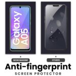 Unbreakable Nano Film Glass Screen Protector for Samsung Galaxy A05 | Galaxy F05 | Galaxy M05 [ Flexible like a Screen Guard, Harder than a Tempered Glass ]  Pack Of 2 - Image 5