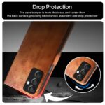 Shock Proof Flip Cover Back Case for Samsung Galaxy A15 5G | Magnetic Wallet Leather Case with Stand - Image 8