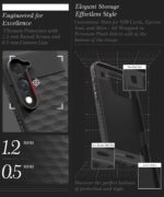 Back Cover for Vivo T4 lite 5G | iQOO Z10 lite 5G | Y04 4G | Y19 5G | Y19e with Hexa Cube Design | Ultra Slim Soft Case | Inner Velvet Fabric | Matte Silicone Flexible Mobile Case - Black - Image 6