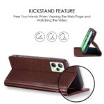 Shock Proof Flip Cover Back Case for Realme C35 | Magnetic Wallet Leather Case with Stand - Image 5