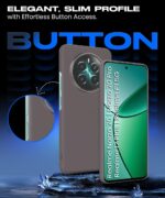 Slim Frameless Back Cover for Realme Narzo 70 | Narzo 70 Pro | Realme 12 Plus | P1 5G | Ultra Thin Lightweight Design & Camera Protection | Soft Matte Silicone Flexible Mobile Case (Grey) - Image 6