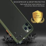 Translucent Hybrid Back Case Cover for Samsung Galaxy Note 10 Lite | Smoked Matte Back | 360 Degree Protection | Protective Hard Case (Light Green Bumper) - Image 5