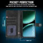 Shock Proof Flip Cover Back Case for 1+ Oneplus Nord 4 5G | Magnetic Wallet Leather Case with Stand - Image 4